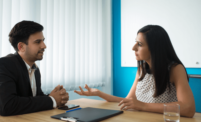 schedule an interview with the university