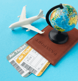 Get air tickets for visa travel